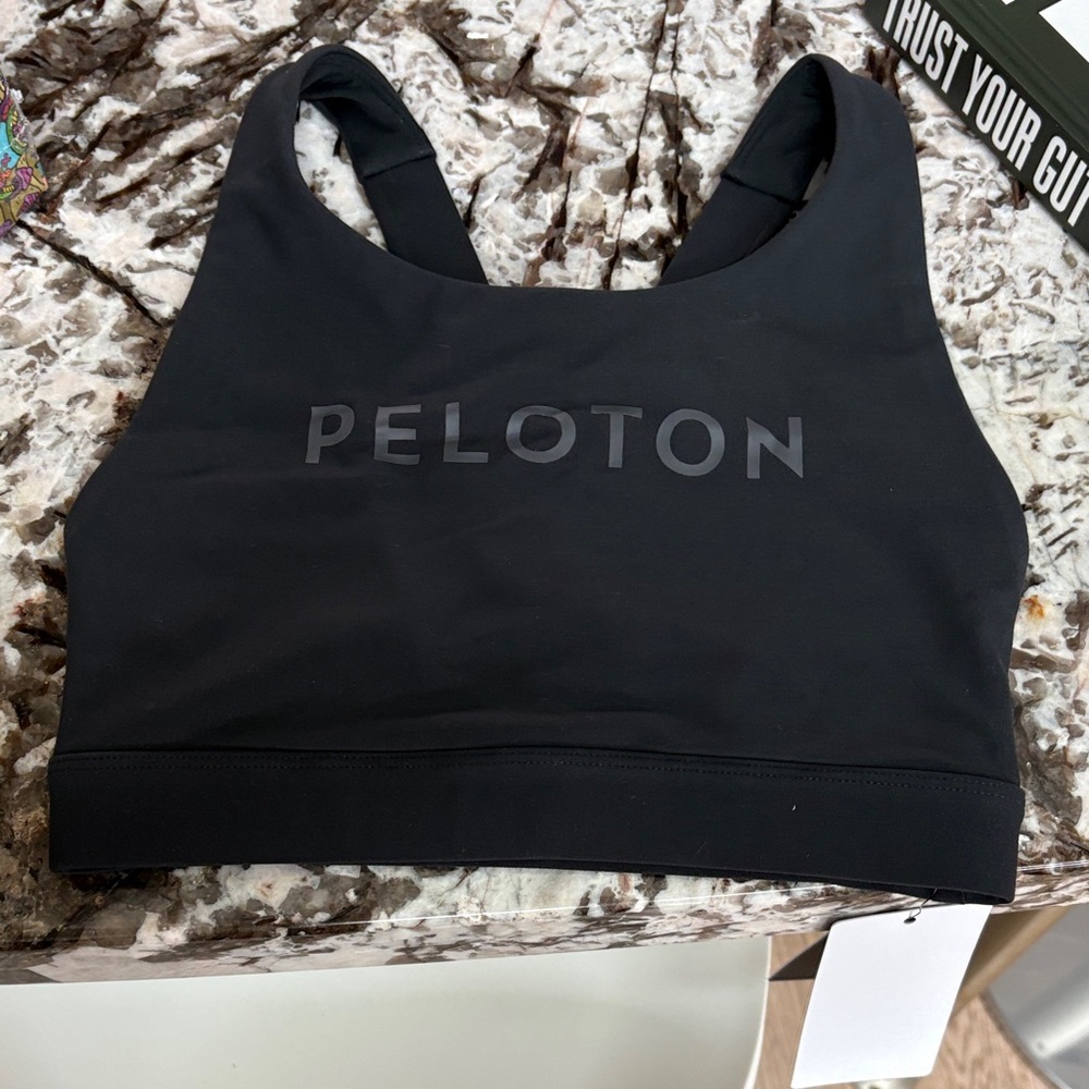Peloton Cadent Black Sports Bra